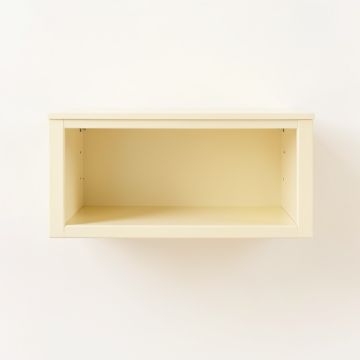 Wren Brook Wall-Mounted Shelf - Cream (synthetic illustration; no displayed measurements)