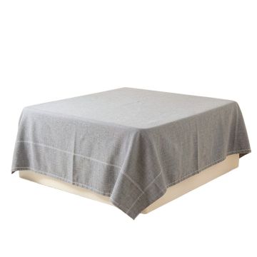 Maple Bridge Flat Bed Sheet - Gray