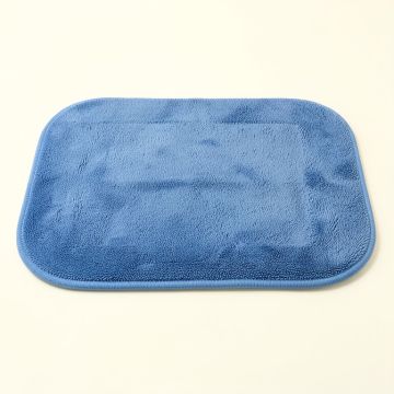 Ash Bend Bath Mat - Blue (synthetic illustration; no displayed measurements)