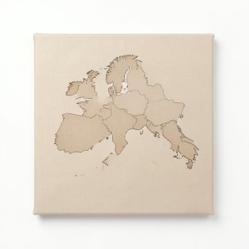 Karte Von Europa , 1837 By Heinrich Berghaus Graphic Art On Wrapped Canvas (synthetic illustration; no displayed measurements)