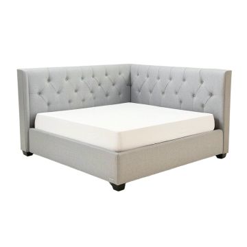 Brighton Tufted Upholstered Platform Bed