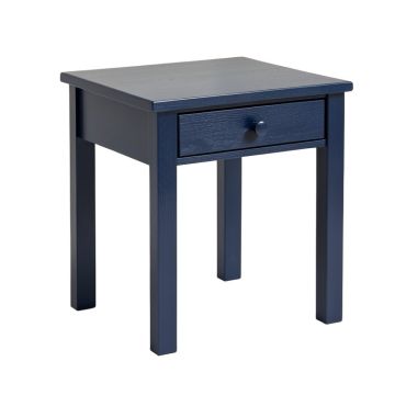 Ash Edge Side Table - Navy