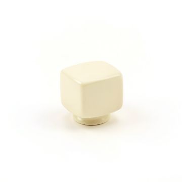 Linden Bridge Cabinet Knob Without Packaging - Ivory (synthetic illustration; no displayed measurements)