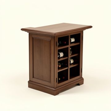 Sevval Bar With Wine Storage (synthetic illustration; no displayed measurements)