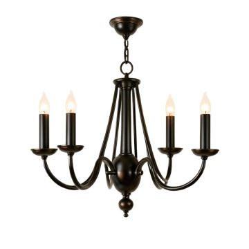 Shaylee 8 - Light Candle Style Empire Chandelier