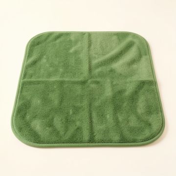 Heath Crest Bath Mat - Green (synthetic illustration; no displayed measurements)
