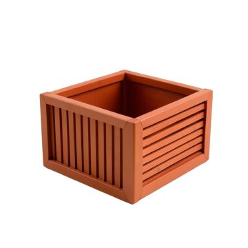 Holly Crest Empty Furniture-Style Litter Enclosure - Terracotta