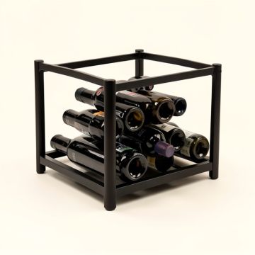 Swart 11 Bottle Floor Wine Bottle Rack (synthetic illustration; no displayed measurements)