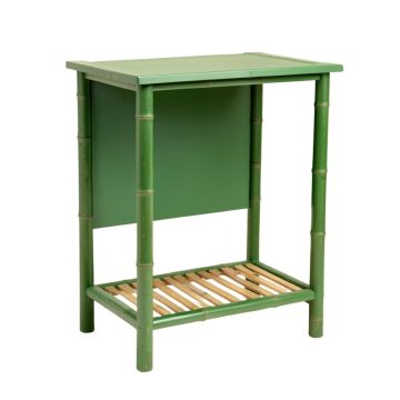 Pine Crossing Freestanding Laundry Folding Counter - Green