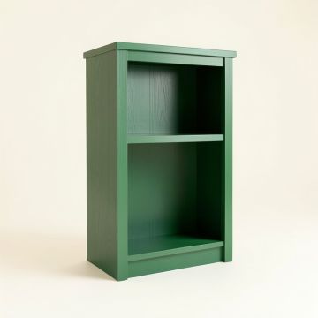 Field Canyon Freestanding Bookcase - Green (synthetic illustration; no displayed measurements)