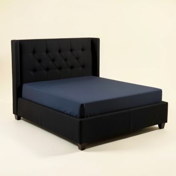 Mcmillan Tufted Upholstered Low Profile Standard Bed (synthetic illustration; no displayed measurements)