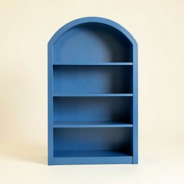 Shore Crossing Freestanding Bookcase - Blue (synthetic illustration; no displayed measurements)