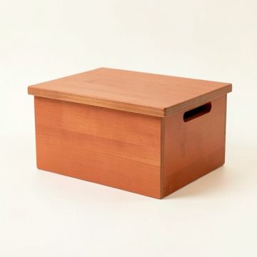 Elm Branch Low Toy Storage Unit - Terracotta (synthetic illustration; no displayed measurements)