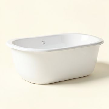 Emily 69 '' X 30 '' Freestanding Soaking Bathtub (synthetic illustration; no displayed measurements)