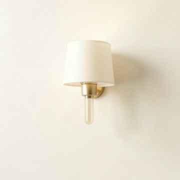 Shore Branch Wall Sconce Mounted On A Plain Wall - Ivory (synthetic illustration; no displayed measurements)