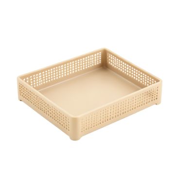 Glen Edge Empty Under-Desk Cable Tray - Beige