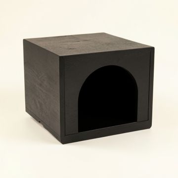Heath Field Wall-Mounted Cat Perch - Black (synthetic illustration; no displayed measurements)