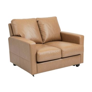 Coyer 57 '' Faux Leather Pillow Top Arm Reclining Loveseat