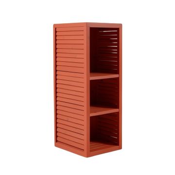Slate Bluff Narrow Cubby Tower - Terracotta