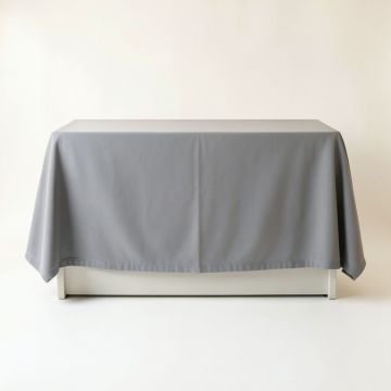 Harbor Bluff Flat Bed Sheet - Gray (synthetic illustration; no displayed measurements)