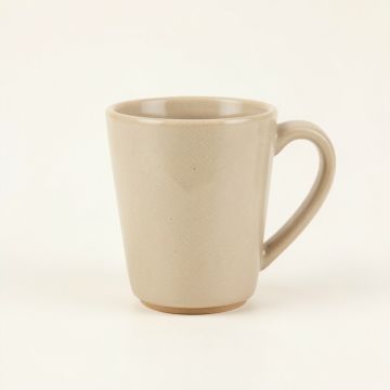Fern Bend Ceramic Mug - Beige (synthetic illustration; no displayed measurements)