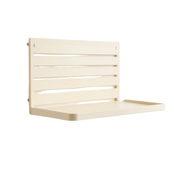 Fern Dale Wall-Mounted Entryway Organizer Shelf - Ivory