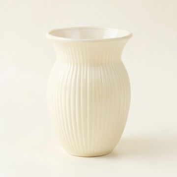 Olive Canyon Empty Decorative Vase - Ivory (synthetic illustration; no displayed measurements)