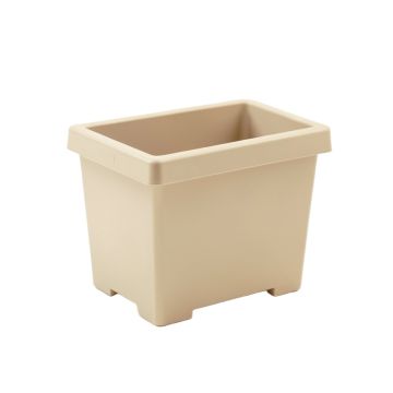 Flint Bend Empty Raised Planter - Beige