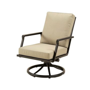 Brice Rocking Swivel Patio Chair With Cushions