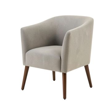 Koge Upholstered Side Chair In Clear