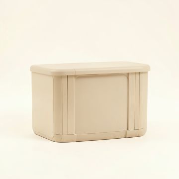 Sage Bend Narrow Outdoor Storage Bench - Beige (synthetic illustration; no displayed measurements)