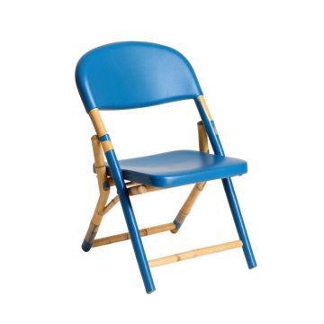 Willow Arc Folding Outdoor Chair - Blue
