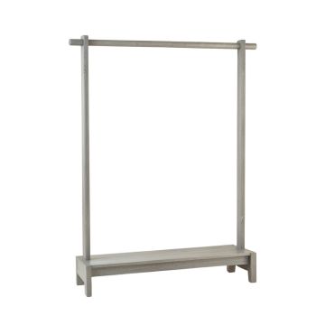 Rowan Brook Empty Garment Rack - Gray