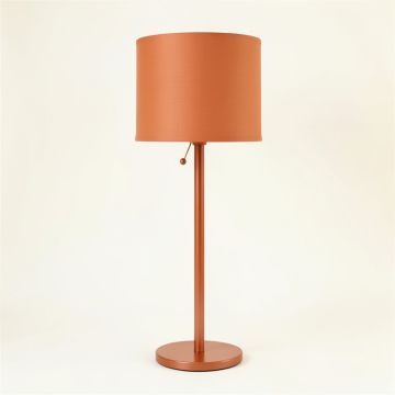 Cliff Arc Floor Lamp With A Plain Fabric Shade (synthetic illustration; no displayed measurements)