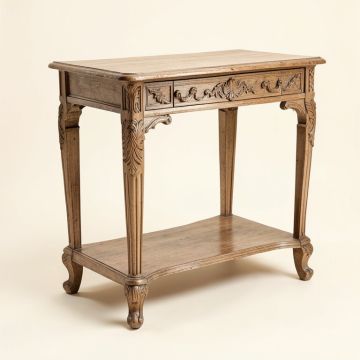 Aged Regency Console Table (synthetic illustration; no displayed measurements)