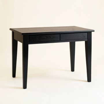 Linden Bend Writing Desk - Black (synthetic illustration; no displayed measurements)