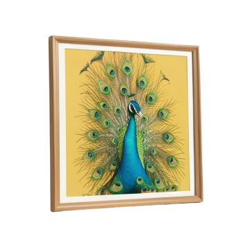 Peacock By Ramneek Narang - Graphic Art Print