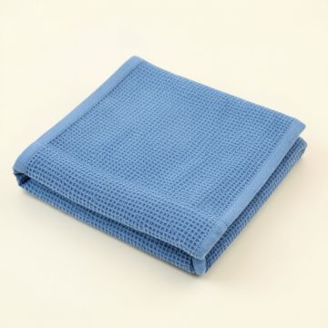 Linden Crest Bath Towel - Blue (synthetic illustration; no displayed measurements)