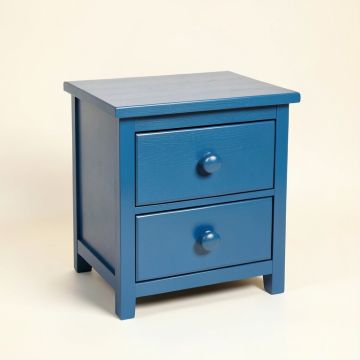 Lake Dell Nightstand - Blue (synthetic illustration; no displayed measurements)