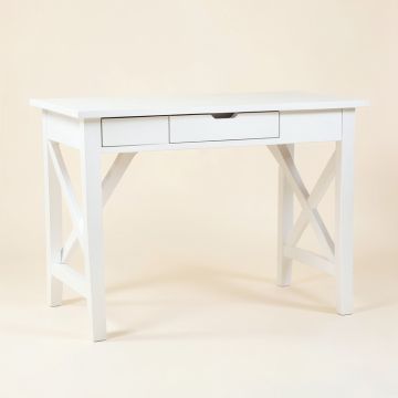 Cedar Edge Writing Desk - White (synthetic illustration; no displayed measurements)