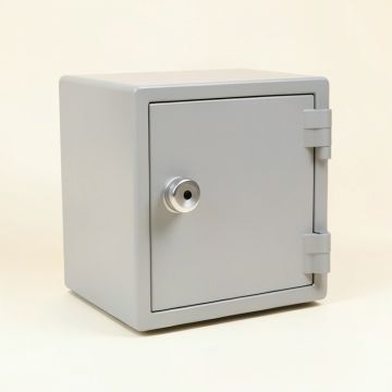 Cubic Digital Security Safe With Dual-Lock (synthetic illustration; no displayed measurements)