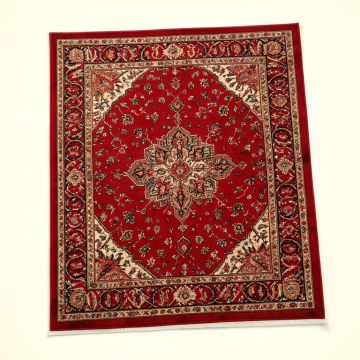 Nerbone Oriental Power Loom Red Oriental Rug (synthetic illustration; no displayed measurements)