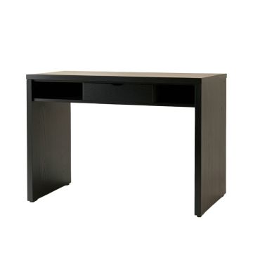 Flint Falls Writing Desk - Black (synthetic illustration; no displayed measurements)