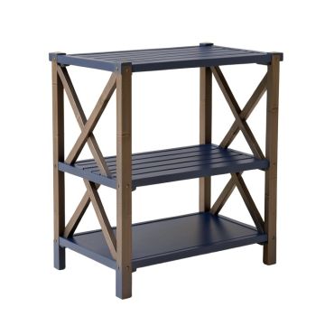 Fern Bluff Empty Seed-Starting Shelving Unit Without Lights - Navy