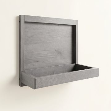 Vale Bend Empty Wall-Mounted Tool Organizer Panel - Gray (synthetic illustration; no displayed measurements)