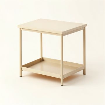 Pine Arc Empty Coffee-Station Organizer - Beige (synthetic illustration; no displayed measurements)