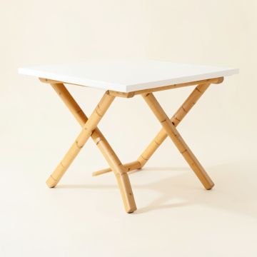 Shore Branch Patio Table - White (synthetic illustration; no displayed measurements)