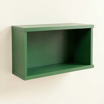 Linden Crossing Wall-Mounted Shelf - Green (synthetic illustration; no displayed measurements)