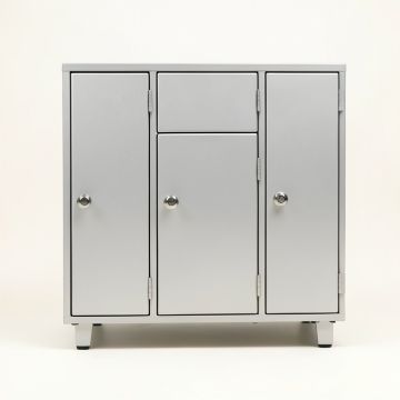High Security 5 Door Front Load 4C Horizontal Mail Center (synthetic illustration; no displayed measurements)