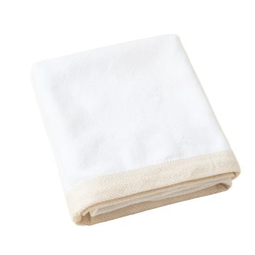 River Brook Bath Towel - White